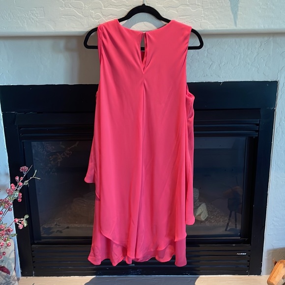 Size 16 Ralph Lauren pink tiered dress - Picture 3 of 3